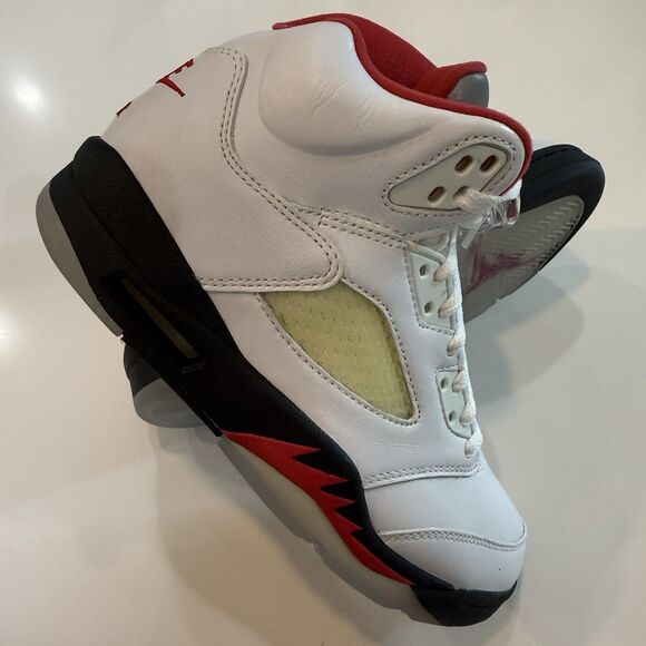 Nike Air Jordan Retro 5 Fire Red 2020 Sz 5.5 Men/ 7 Wmn BRAND NEW Sneakers Shoes